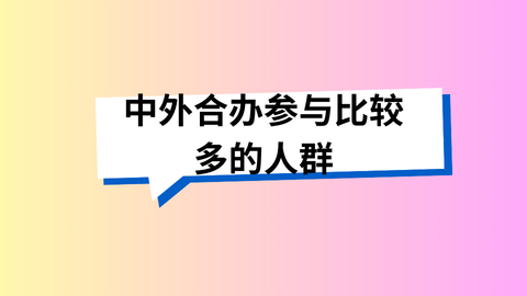 中外合办参与比较多的人群.png