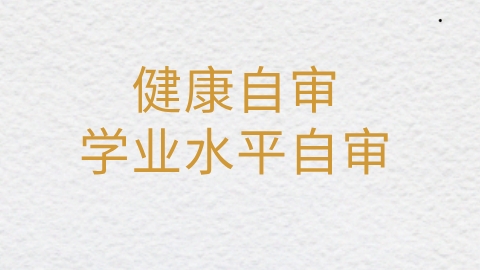 学业水平自审.png