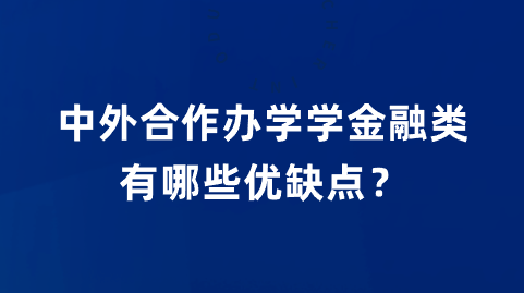 中外合作办学学金融类有哪些优缺点？.png