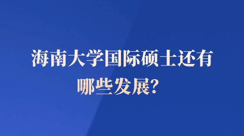 海南大学国际硕士还有哪些发展？.png